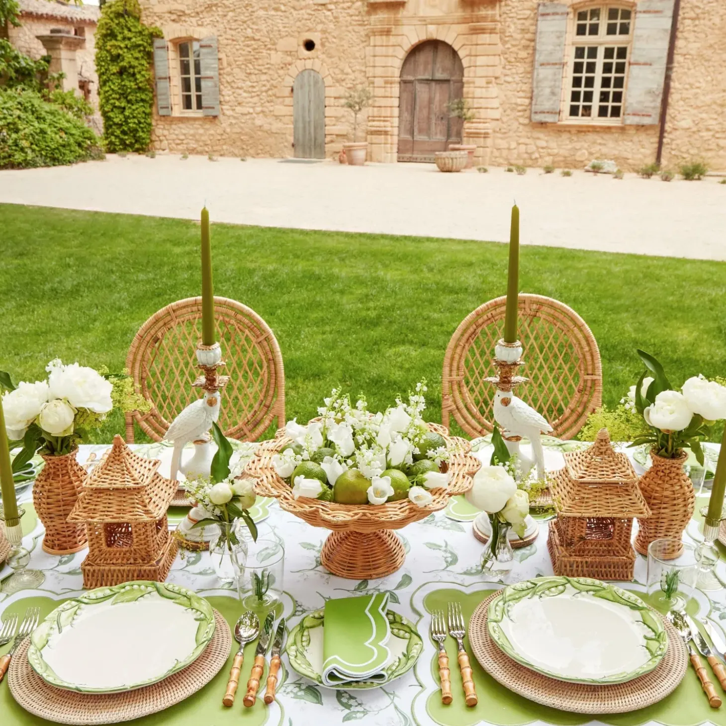 Lily of the Valley Dinner Plates (Set of 4)