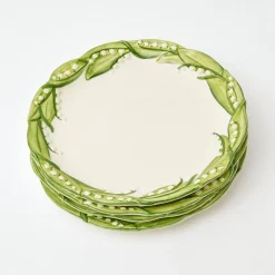 Lily of the Valley Dinner Plates (Set of 4)