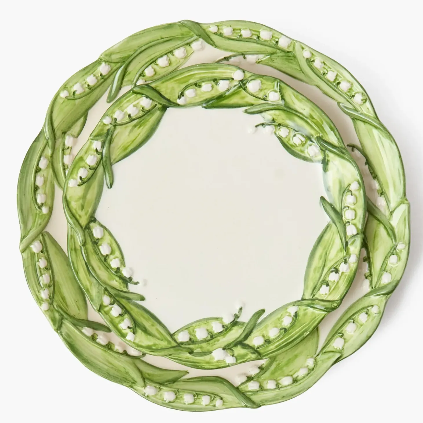 Lily of the Valley Dinner Plates (Set of 4)