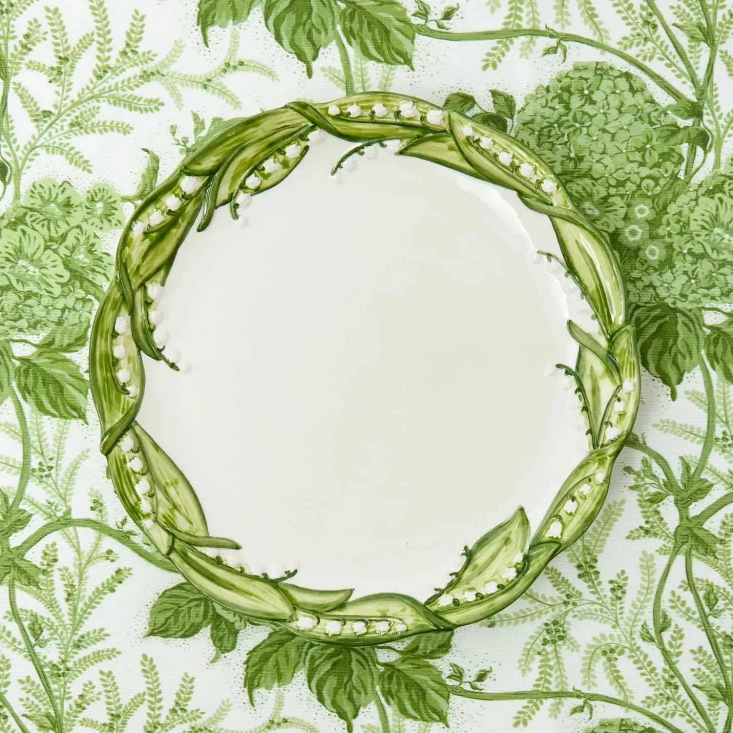 Lily of the Valley Dinner Plates (Set of 4)