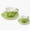 Lily of the Valley Espresso Cup & Saucer
