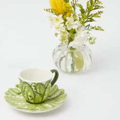 Lily of the Valley Espresso Cup & Saucer