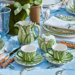 Lily of the Valley Espresso Cup & Saucer