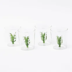 Lily of the Valley Glasses (Set of 4)