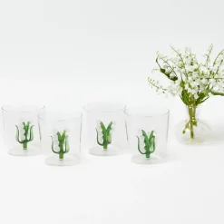 Lily of the Valley Glasses (Set of 4)