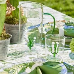 Lily of the Valley Jug & Glasses (Set of 4)