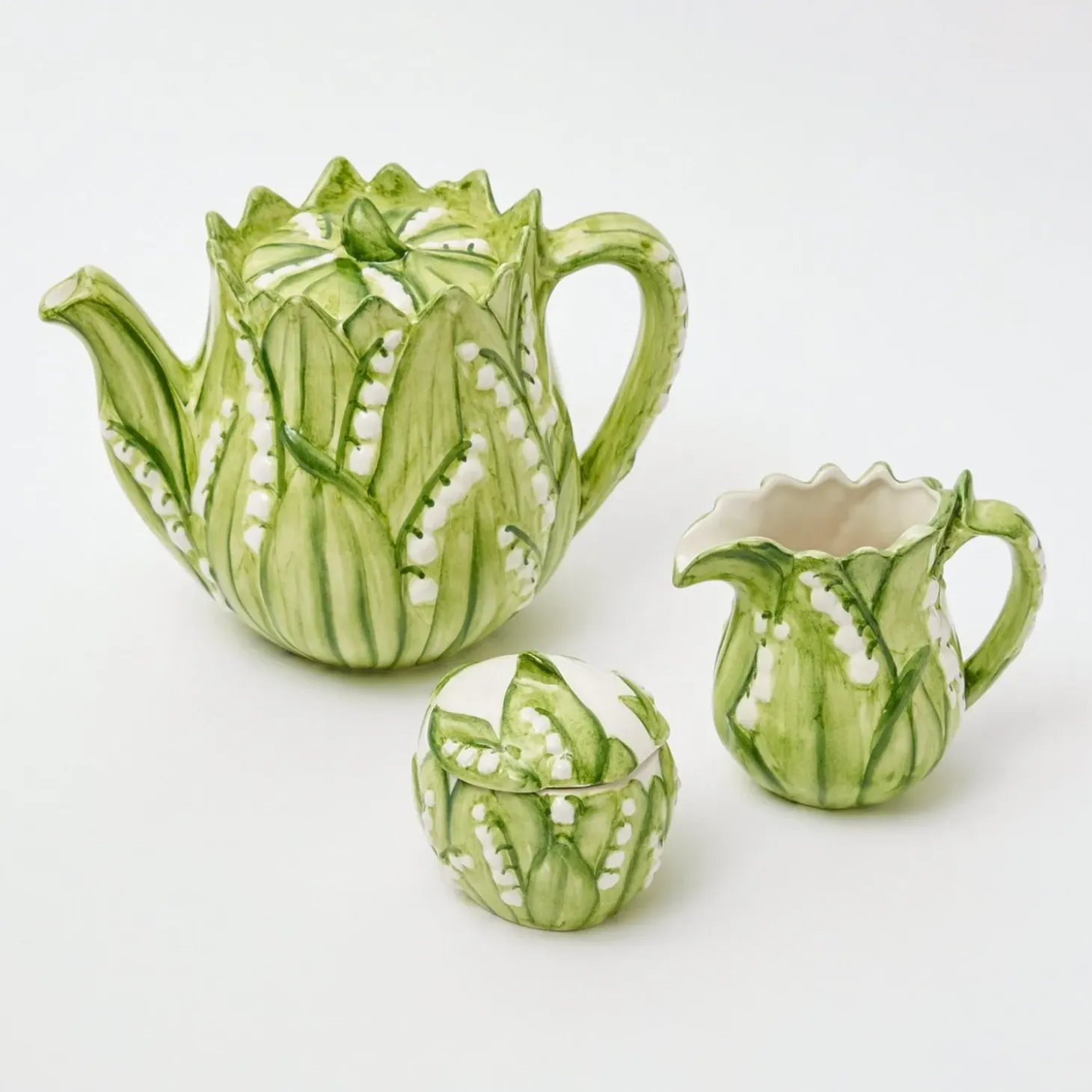 Lily of the Valley Milk Jug