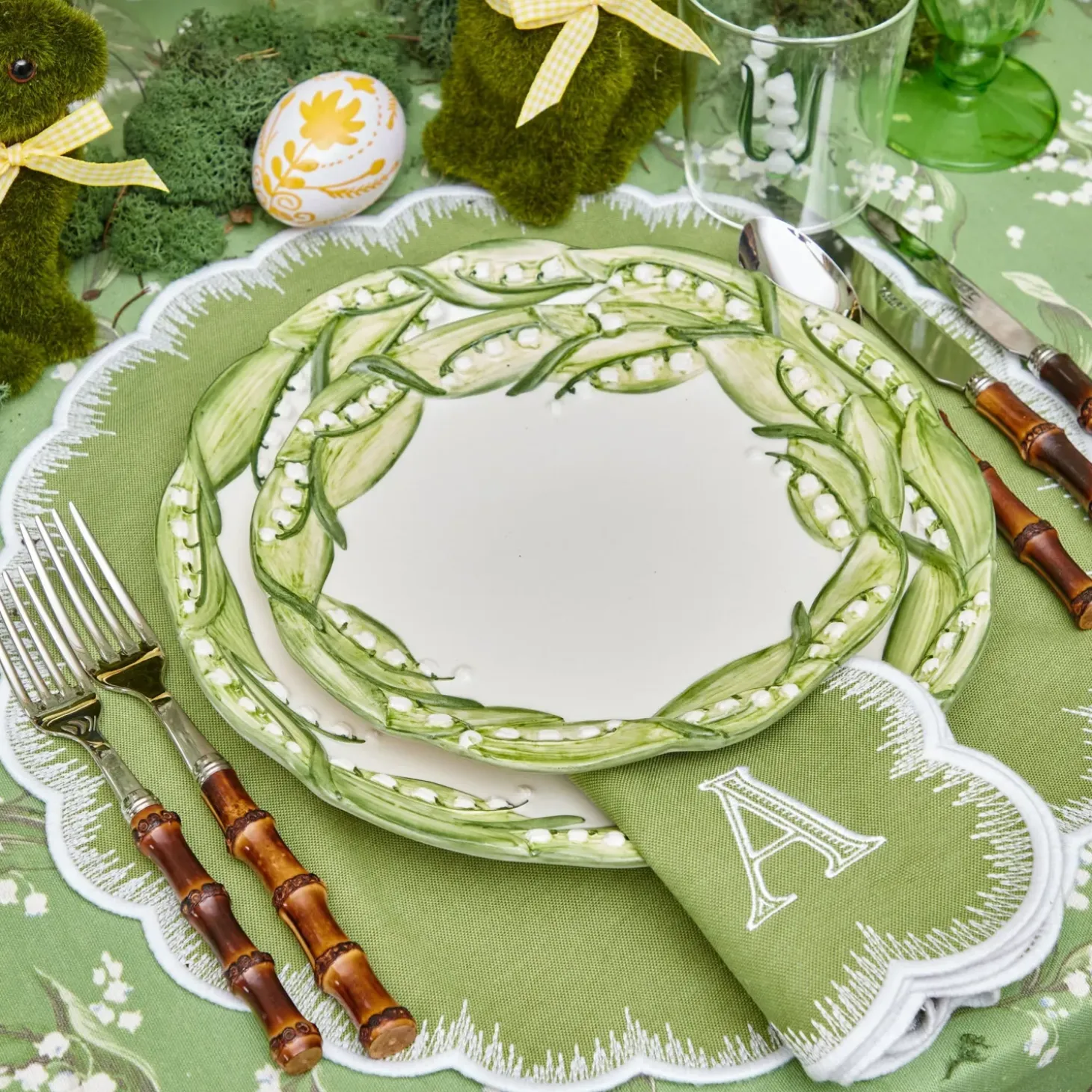 Lily of the Valley Starter Plate