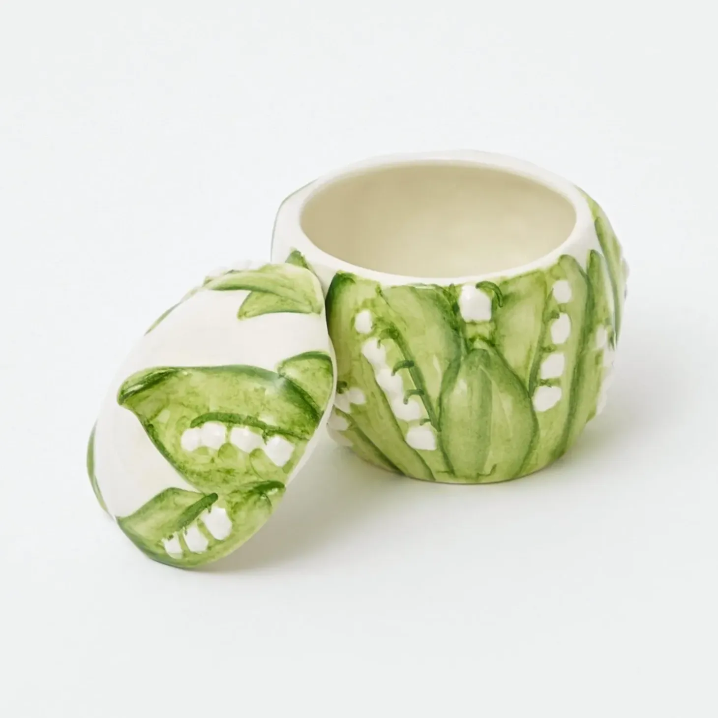 Lily of the Valley Sugar Pot