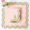 Lily Pink & Green Napkins (Set of 4)