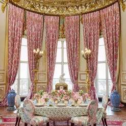 Lily Pink & Green Napkins (Set of 4)