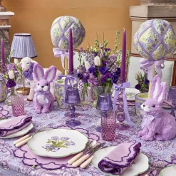 Lily Purple Gingham Placemats (Set of 4)
