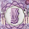 Lily Purple Placemats & Napkins (Set of 4)