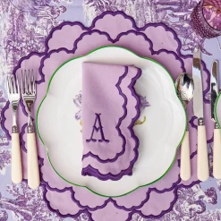 Lily Purple Placemats (Set of 4)