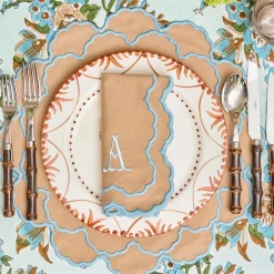 Lily Sand & Blue Placemats (Set of 4)