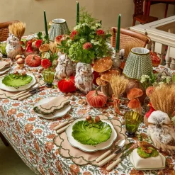 Lily Sand & Green Placemats (Set of 4)
