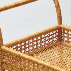 Lorenzo Rattan Bar Cart