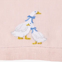 Lucy Goose Pink Linen Napkins (Set of 4)
