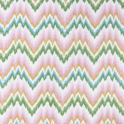 Magdalena Green & Pink Tablecloth