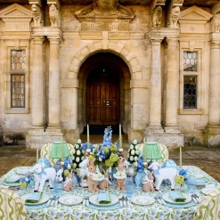Mariana Blue & Green Napkins (Set of 4)