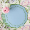 Mariana Blue & Green Placemats (Set of 4)