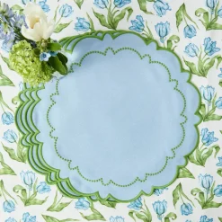 Mariana Blue & Green Placemats (Set of 4)