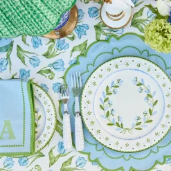 Mariana Blue & Green Placemats (Set of 4)
