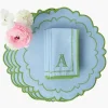 Mariana Blue & Green Placemats & Napkins (Set of 4)