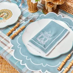 Mariana Duck Egg Napkins (Set of 4)
