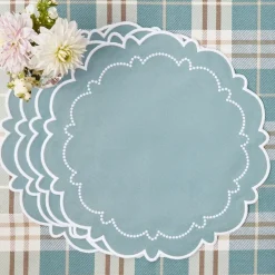 Mariana Duck Egg Placemats (Set of 4)