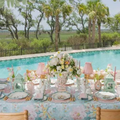 Mariana Pink & Duck Egg Napkins (Set of 4)
