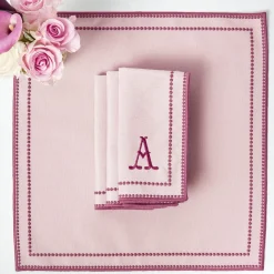 Mariana Pink Napkins (Set of 4)
