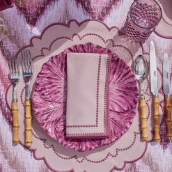 Mariana Pink Placemats & Napkins (Set of 4)