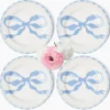 Marilyn Blue Bow Dinner Plates (Set of 4)