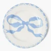 Marilyn Blue Bow Dinner Plate
