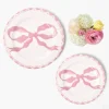 Marilyn Pink Bow Starter Plate