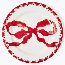 Marilyn Red Bow Dinner Plate