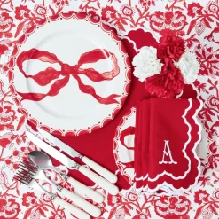 Marilyn Red Bow Dinner Plate