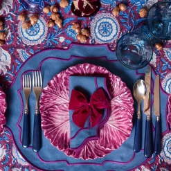 Marlene Blue & Purple Placemats (Set of 4)