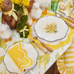 Mimosa Dinner & Starter Plates (Set of 8)