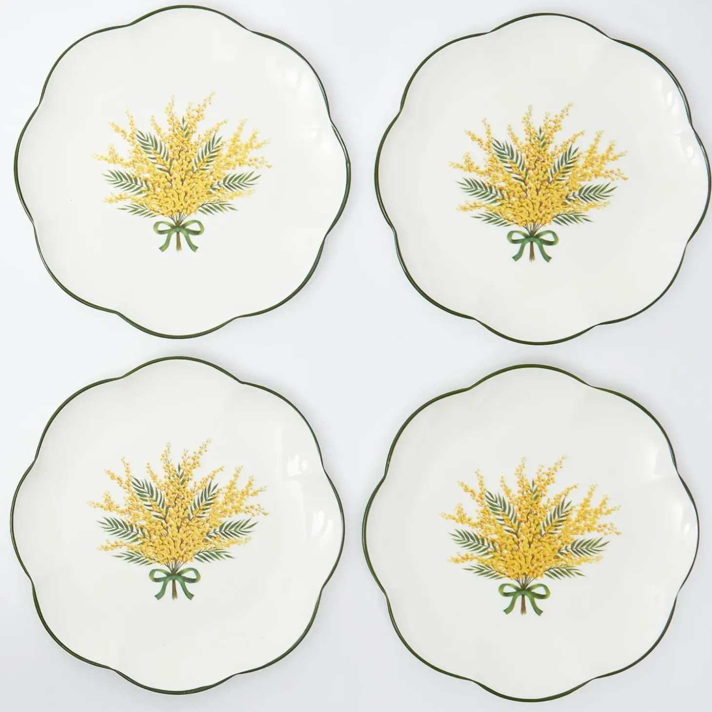 Mimosa Dinner Plates (Set of 4)