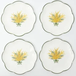 Mimosa Starter Plates (Set of 4)