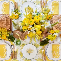 Mimosa Starter Plates (Set of 4)