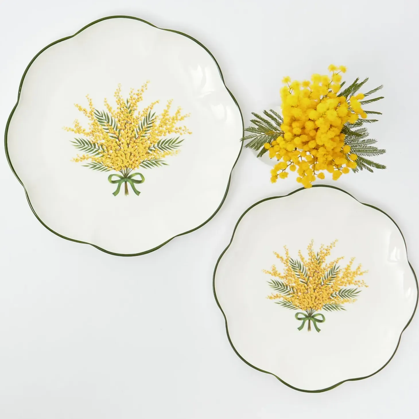 Mimosa Starter Plates (Set of 4)