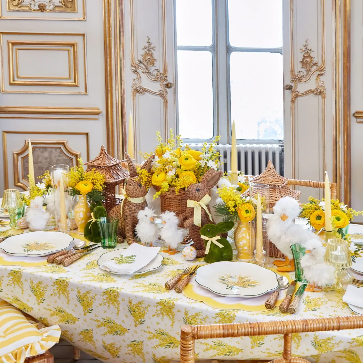 Mimosa Tablecloth
