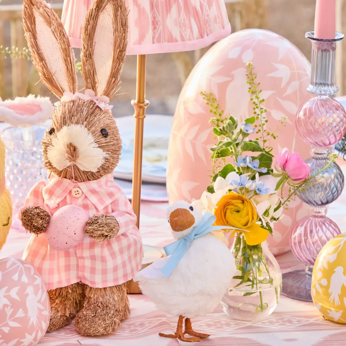 Mr & Mrs Easter Bunny (Pair)