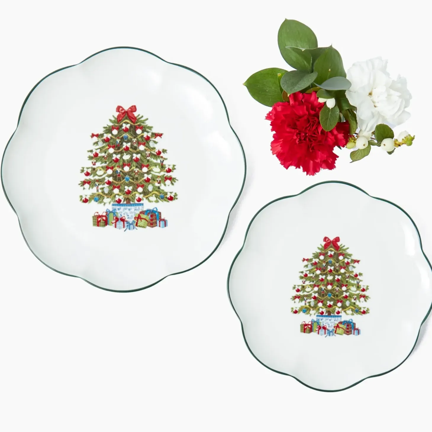 Mrs. Alice Christmas Tree Starter Plate