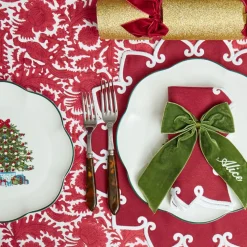 Mrs. Alice Christmas Tree Starter Plate