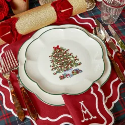 Mrs. Alice Christmas Tree Starter Plate