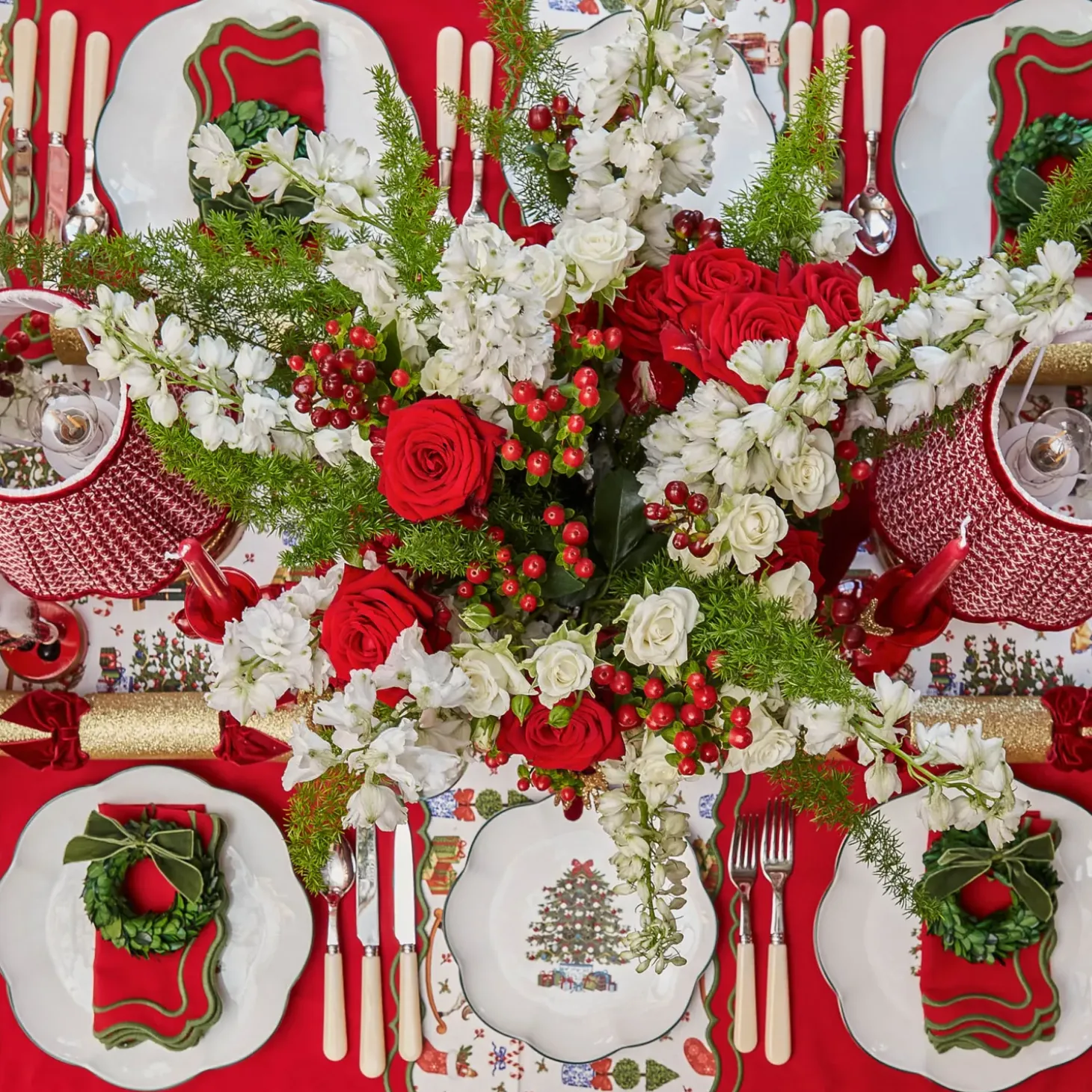 Mrs. Alice Christmas Tree Starter Plate